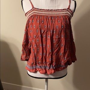 Jolt cold shoulder blouse